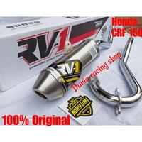 Gambar Knalpot Norifumi RV1 N4 CRF 150 KLX 150 DTracker 150 RV1 N4 RV1 Shorty Fullset Fullsystem Original Norifumi - NORIFUMI N4, Honda CRF 150 dari Cilbil undefined 1 Tokopedia