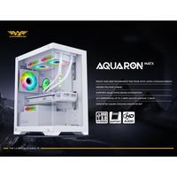 Gambar Casing Pc Gaming Armageddon Aquaron M-Atx Mini Itx Micro Atx + 3 Fan - BLACK dari Laryss undefined 5 Tokopedia