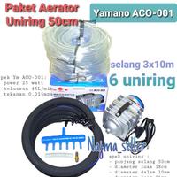 Gambar Paket Aerator Kolam Uniring, Yamano ACO-001. Khusus untuk kolam ikan dan ternak ikan dari props animal undefined 3 Tokopedia