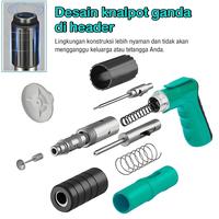 Gambar MAKITA STAMPSET T500 PAKU BETON BESI RAMSET MESIN STAMP ALAT TEMBAK BAJA DINDING SEMEN / ALAT TEMBAK PAKU BETON PISTOL PAKU BAJA DINDING / NAIL GUN FASTENING GUN RAMSET GUN ALAT PAKU TEMBAK TEMBOK BETON PAKU LURUS MINI - Gun Set+ 20pc dari kyleplusis undefined 5 Tokopedia