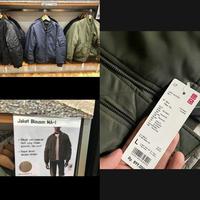 Gambar RARE LANGKA Original UNIQLO MA-1 Bomber Jacket Blouson Black Army Military Flight Pilot Fighter 01-31-6F011A Special Limited Edition Official Uniqlo Store Japan Classic Vintage Traditional Retro Jaket Coat Parka Varsity dari Youthspot ID Official undefined 5 Tokopedia