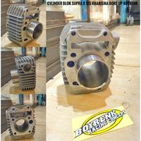 Gambar CYLINDER BLOK ONLY SUPRA X 125 KHARISMA KPH SUPRA X HELMIN KYZ BORE UP LINER 58 60 62 65 69 72 BOYRENK RACING CONCEPT - LINER LUAR 69, KYZ dari Boyrenk Mojokerto undefined 1 Tokopedia