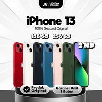 Gambar iPhone 13 128GB 256GB 512GB Second All Provider & Bea Cukai Original Like New Fullset Bergaransi - 128 gb, ALL PROVIDER dari Jordan Corner Store undefined 1 Tokopedia