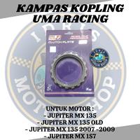 Gambar Kampas kopling uma Racing 1s7 Jupiter mx 135 old 2007-2009 dari Idris motor shop undefined 4 Tokopedia