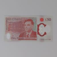 Gambar Uang Asing Inggris Poundsterling Pecahan 50 Pounds Polymer dari Adanea undefined 2 Tokopedia