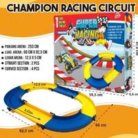 Gambar NEW!! READY!! Super Racing Track Tamiya Sirkuit | Arena mainan Tamiya 1 jalur 2 warna | 1 LANE RACING CIRCUIT BEST SELLER!! - STANDARD dari HOBBIES DREAM undefined 1 Tokopedia