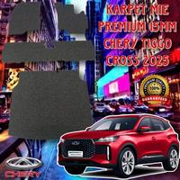 Gambar Karpet Mie Bihun Mobil CHERY TIGGO CROSS 2025 BIHUN PREMIUM 15 mm Full Set - Hitam dari BagusKarpet undefined 1 Tokopedia