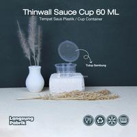 Gambar Thinwall Sauce Cup / Gelas Saus Plastik All Size 25ml - 150ml - 25ml dari Hygiene Indonesia undefined 5 Tokopedia