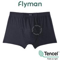 Gambar Flyman Boxer Pria Big Size Tencel Celana Dalam Laki Jumbo Ukuran Besar - XXXL, Navy dari Official Echo undefined 5 Tokopedia