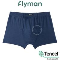 Gambar Flyman Boxer Pria Big Size Tencel Celana Dalam Laki Jumbo Ukuran Besar - XXXL, Navy dari Official Echo undefined 3 Tokopedia