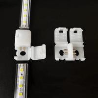 Gambar Sambungan JEPIT Lampu Led Selang Konektor 2 arah 5050 220V Single Color RGB Lurus dari LUCKVOLTIA undefined 4 Tokopedia