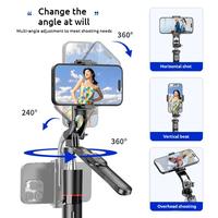 Gambar F15 / F16 Tongsis Tripod Portable Quadpod Selfie Stick Bluetooth Remote HP Holder Tripot Stabilizer - Tripod F15 dari Kotacase undefined 5 Tokopedia