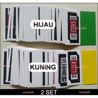 Gambar KARTU CEKI LINTRIK DJAWA 2 SET - HIJAU ORANYE dari andiadi9 undefined 1 Tokopedia