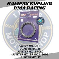 Gambar Kampas kopling uma Racing 1s7 Jupiter mx 135 old 2007-2009 dari Idris motor shop undefined 3 Tokopedia