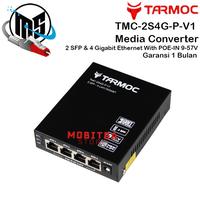 Gambar Tarmoc TMC-2S4G-P-V1 | Media Converter Switch 2 SFP 4 LAN Gigabit POE IN 9-57V - TMC-2S4G-P-V1 dari Mobitra Store undefined 1 Tokopedia
