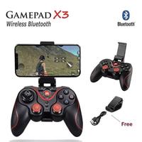 Gambar GamePad X3 Bluetooth Controller Joystick Wireless Plus Holder untuk Android SmartTV Tablet PC dengan Koneksi Bluetooth & Mode Xbox Controller untuk Windows PC dari FLAMBOYS ACC undefined 2 Tokopedia
