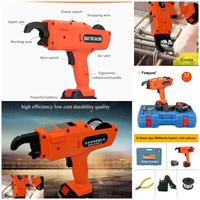 Gambar mesin pengikat tulangan kawat bendrat portable cordless automatic rebar tier tying machine 8-34mm dari usinbersaudara undefined 3 Tokopedia