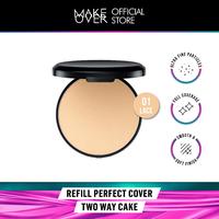 Gambar MAKE OVER Perfect Cover Refill Two Way Cake TWC 12 g - Refill Bedak Padat Bedak Original Official Store - 01 Lace dari Make Over Original undefined 1 Tokopedia