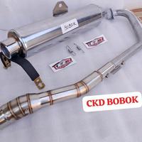 Gambar Knalpot Satria"Ckd Bobok"Dengan Suara Empuk,Sangat Cocok Untuk :Supra X 125 Vega,Jupiter,Revo,Smess,Gren,Legenda,Soghun Dll Terlaris - MOTOR, SUPRA X125 dari shasfir store undefined 4 Tokopedia