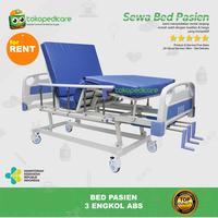 Gambar Sewa Bed Pasien 3 Engkol ABS | Rental Ranjang RS 3 Crank dari Tokopedicare Alkesindo undefined 1 Tokopedia