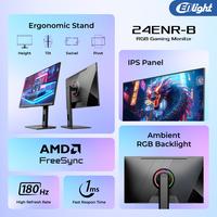 Gambar Monitor Gaming Enlight 24ENR-B 180Hz 24 Inch IPS with RGB Backlight Ergonomic Pivot Tilt dari ENLIGHT Indonesia undefined 5 Tokopedia