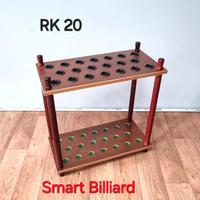 Gambar Rak stick Billiard RK 20 Coklat cue rack stick billiard dari maplesweet undefined 3 Tokopedia