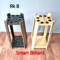 Gambar Rak stick Billiard RK 8 Bundar Hitam cue rack stick billiard dari maplesweet undefined 3 Tokopedia