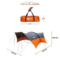 Gambar Dhaulagiri Canopy Dome Second - Flysheet tenda kemping dari tokkoap undefined 4 Tokopedia
