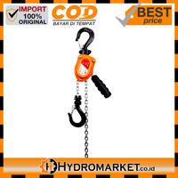 Gambar Mini Lever Block Hoist 500 kg x 1.5 meter / Lever Takel Katrol 0.5 ton x 1.5 meter dari Hydromarket Indonesia undefined 1 Tokopedia