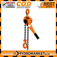 Gambar Lever Block Hoist 2 ton x 1.5 meter / Lever Takel Katrol 2 ton x 1.5 meter dari Hydromarket Indonesia undefined 1 Tokopedia