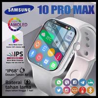 Gambar 2025 New Samsung Smartwatch 10 Pro Max 2.2" Hd Amoled Display Pria Tahan Air Jam Pintar Bluetooth Olahraga Smart Watch Gps Terlaris - Putih dari toko cellia2 undefined 1 Tokopedia