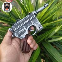 Gambar Mainan Tembakan Mauser C96 Mainan Cosplay WW1 WW2 Mainan Anak Pistol Mauser Repaint Panjang 16 Cm - Tidak Bisa Nembak Display Only dari Hasna 22 Store undefined 1 Tokopedia