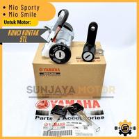 Gambar Kunci Kontak Set 5TL Keyset Original Yamaha Mio Sporty Mio Smile Kunci Motor 1 Set Key Set Konci Motor Mio Lama Asli Konci Kontak Anti Maling Ori YGP Play Sport dari Glam Muse Co undefined 1 Tokopedia