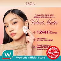 Gambar Esqa Flawless Cushion Serum SPF 50+ PA++++ Velvet Matte Vanilla 15g dari Watsons Indonesia Official Store undefined 5 Tokopedia