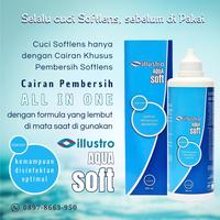 Gambar AIR SOFTLENS AQUASOFT 350ML CAIRAN SOFTLENS AQUASOFT 350 ML SOLUTION dari 1softlens undefined 4 Tokopedia