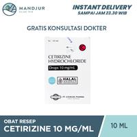 Gambar Cetirizine 10 mg/ml Drops / Anti Alergi / Gatal dari Apotekmandjurofficial undefined 1 Tokopedia