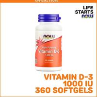 Gambar NOW Foods, Vitamin D-3 1000 IU, 360 Softgels - 360 softgel dari Emran Clean ID undefined 2 Tokopedia