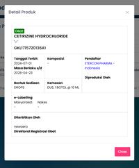 Gambar Cetirizine 10 mg/ml Drops / Anti Alergi / Gatal dari Apotekmandjurofficial undefined 3 Tokopedia