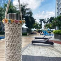 Gambar Tumbler Cold and Hot water with Display + Tumbler Bag Rajutan Handmade dari MadeinQuin undefined 2 Tokopedia