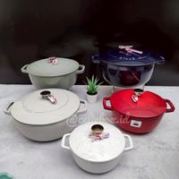 Gambar Staub original WANABE / FRENCH OVEN 24cm - Truffle White dari Celiebox undefined 3 Tokopedia