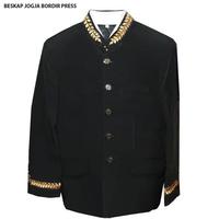 Gambar Terbaru Setelan Beskap Jogja Pakaian Adat Jawa (Beskap Saja) Motif Pria - XXXL, BeskpBordirPres dari DEWI SILFA SAMARIA undefined 3 Tokopedia