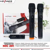 Gambar Advance Mic-201 Microphone Wireless Double Karaoke Tanpa Kabel Murah dari Emran Acc Hp undefined 5 Tokopedia