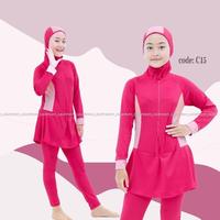Gambar New Baju renang anak perempuan muslim pakaian renang anak tanggung sd wanita baju renang anak perempuan muslimah baju renang anak perempuan tanggung baju berenang muslimah baju renang hijab anak Terlaris - C71, M dari aditshop-4 undefined 3 Tokopedia
