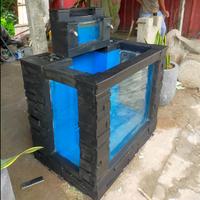 Gambar Kolam ikan susun portable mini batu andesit timbul dari Tamankaryagarden undefined 4 Tokopedia