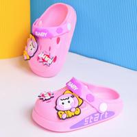Gambar Fashion Sepatu Sandal Anak Laki Laki - B261 Sendal Sandal Slop Anak Laki Laki Perempuan Karakter Lucu Baim Anak Cewek Cowok Bahan Karet Jelly Anti Slip anti Licin Casual Umur 9 Bulan- 12 Tahun - BLUE, 18-19 dari Diti Fereibij undefined 3 Tokopedia