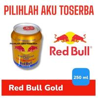 Gambar RED BULL GOLD Energy Drink 250 ml Kratingdaeng KALENG - ( HARGA 1 DUS isi 24 ) Ori!! dari Wright Border undefined 3 Tokopedia