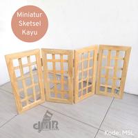 Gambar Sketsel Mini Pintu Jepang Kayu Background Foto Bayi Newborn Baby Props Miniatur Penyekat Ruangan dari DMR kreatif undefined 1 Tokopedia