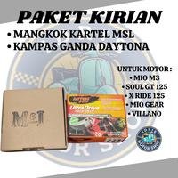 Gambar MANGKOK KARTEL MSL DAN KAMPAS GANDA DAYTONA MIO M3 / MIO SOUL GT 125 / X RIDE 125 / VILLANO / MIO GEAR - MANGKOK+KAMPAS dari Idris motor shop undefined 4 Tokopedia