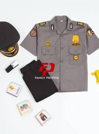 Gambar New Seragam Baju Polisi Anak Laki Laki Perempuan Anak Tk Usia 3 Sampai 7 tahun Baju Profesi Anak Terlaris dari aditshop-4 undefined 3 Tokopedia