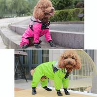 Gambar 4 pcs Sepatu Anjing Kucing Karet Dog Shoes Sepatu Hewan Sepatu Hujan - Biru dari RUSTIC MALL undefined 5 Tokopedia